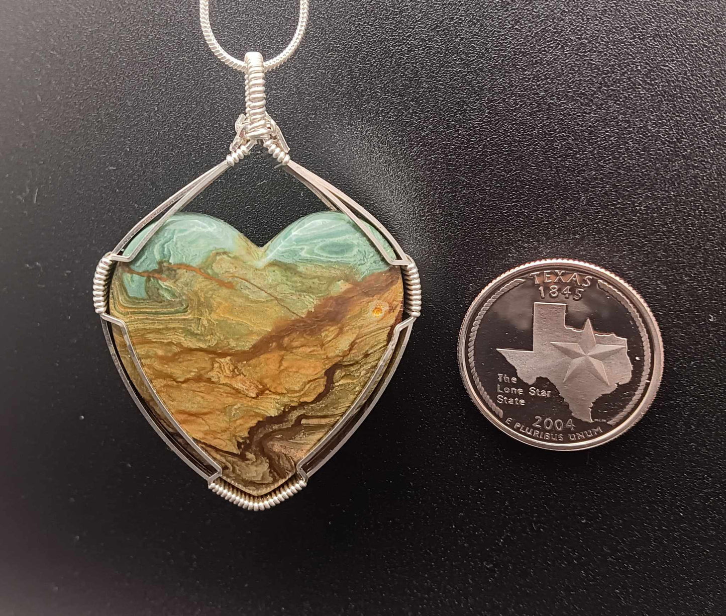 Larsonite Pendant