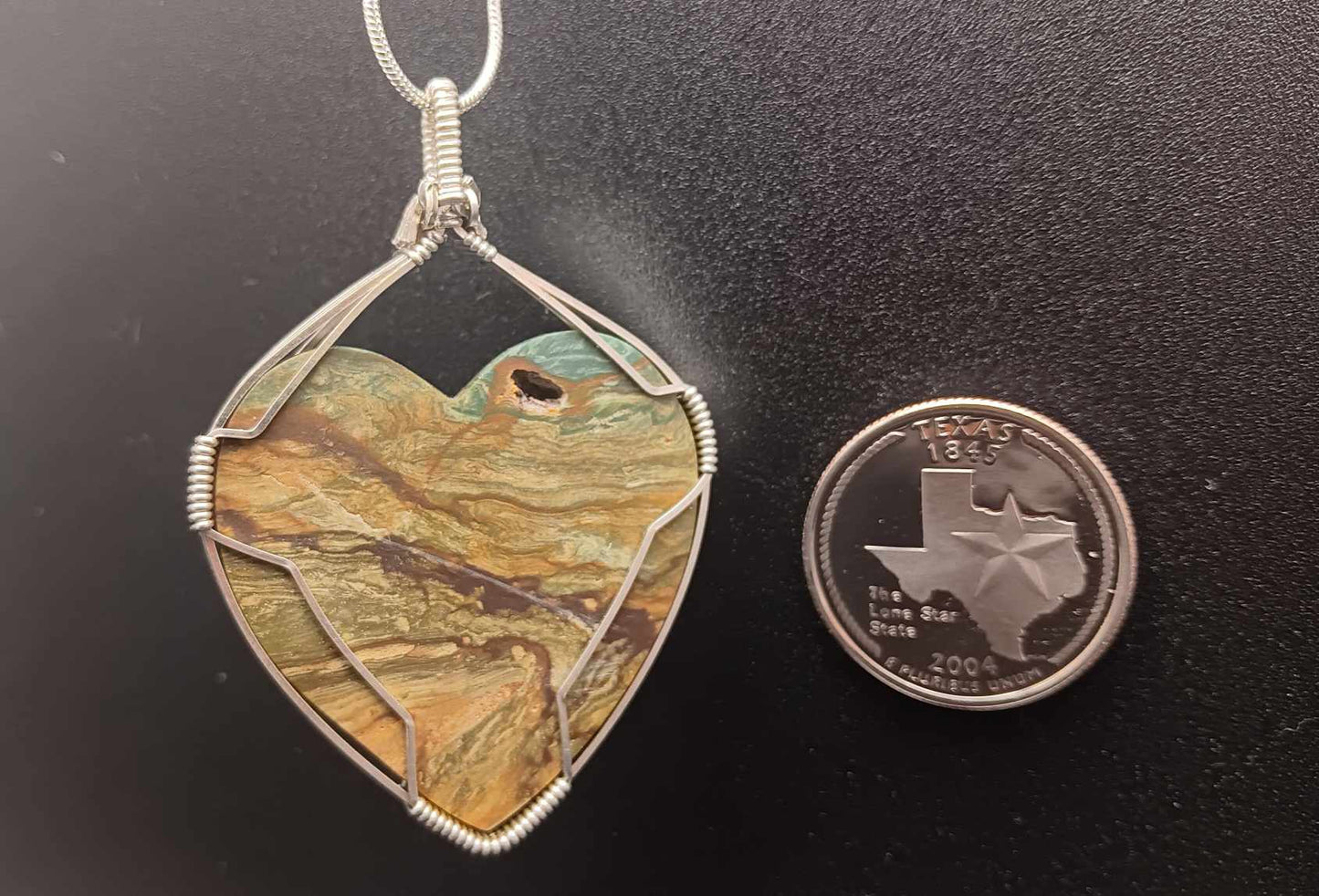 Larsonite Pendant