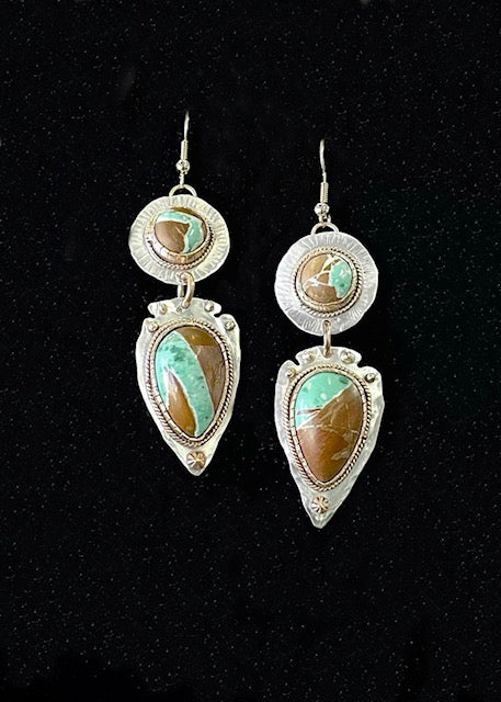 Sterling Silver Two Piece Earrings *Custom Order