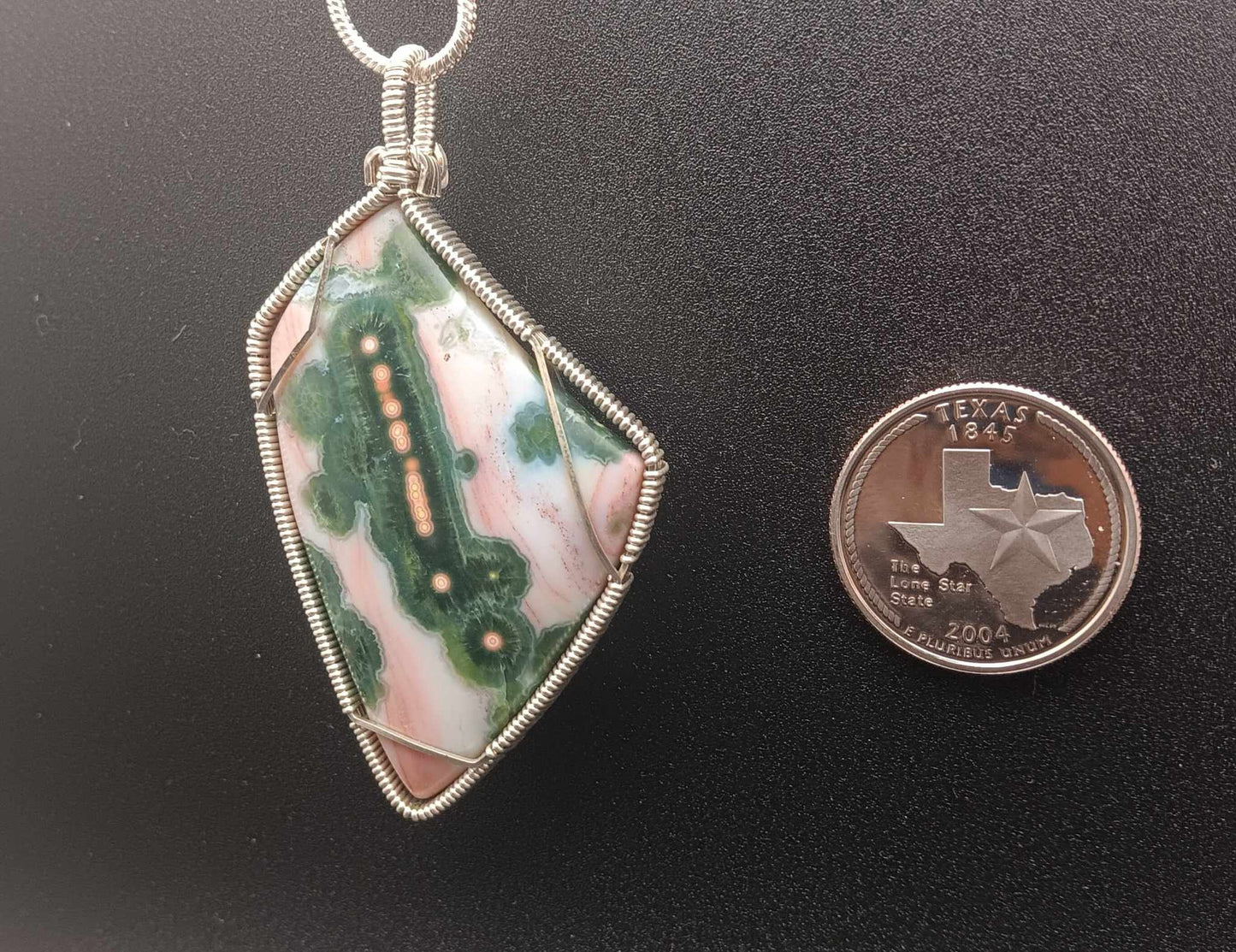 Ocean Jasper Pendant