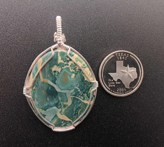 Hava Ridge Jasper Pendant