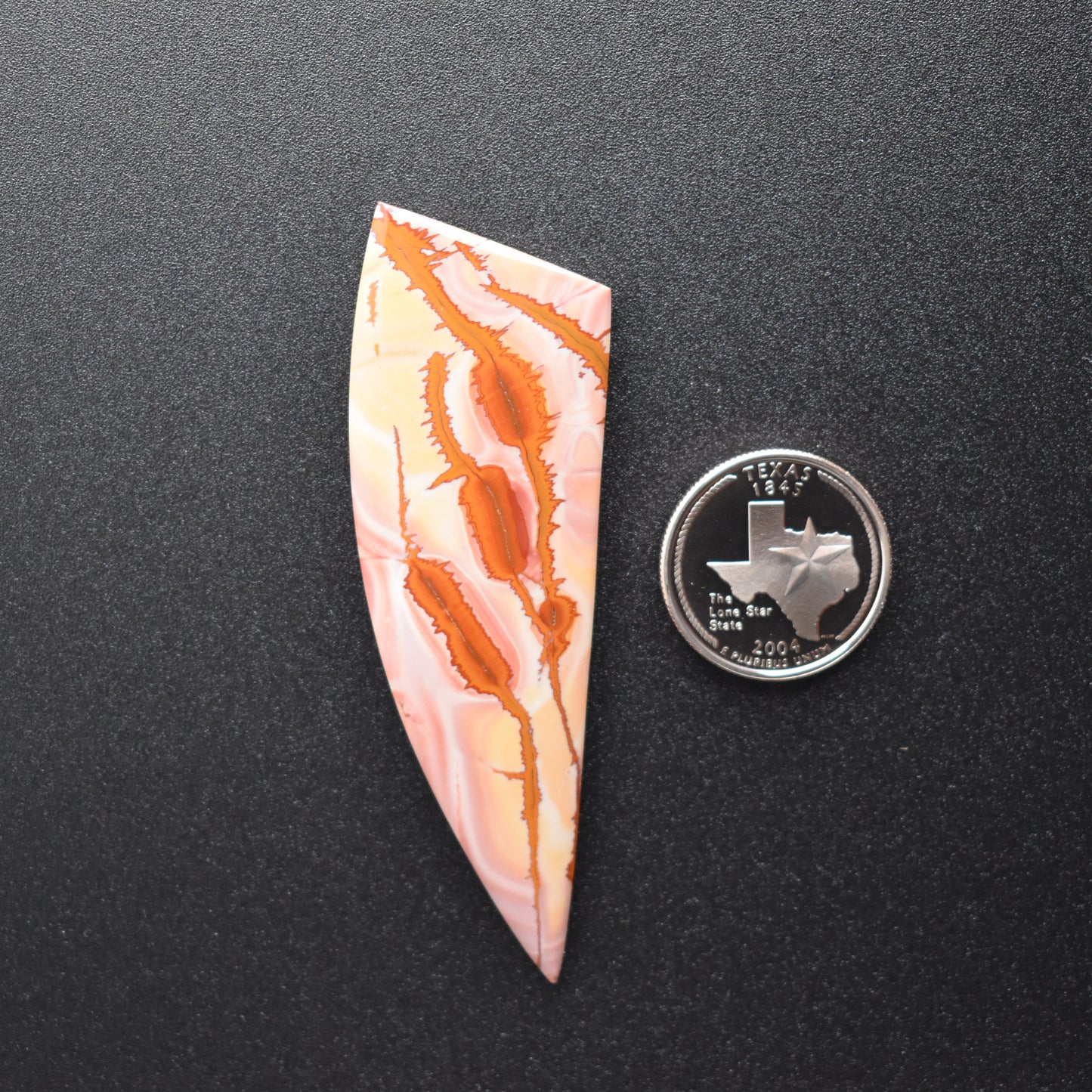 Red Falcon Jasper Cabochon
