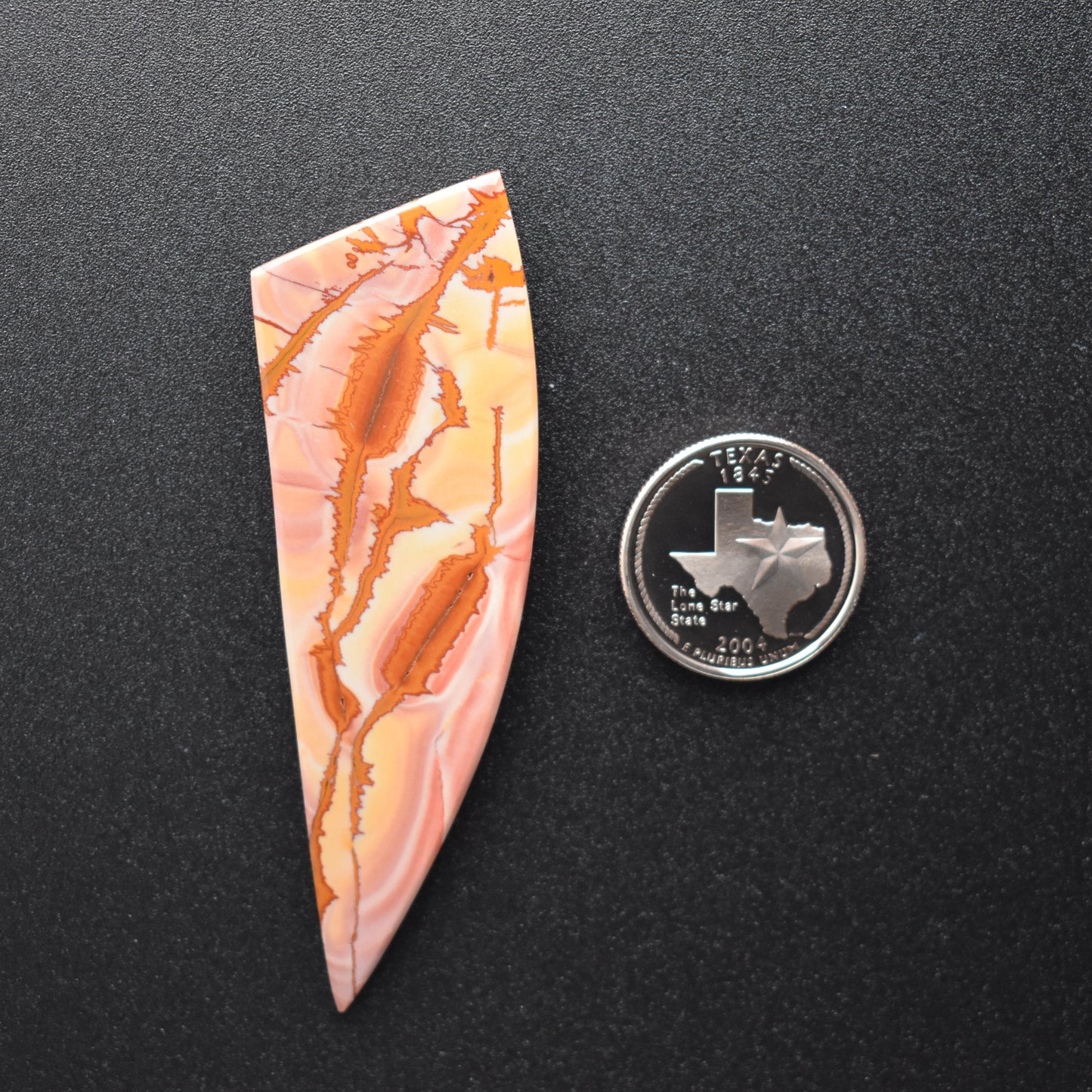 Red Falcon Jasper Cabochon