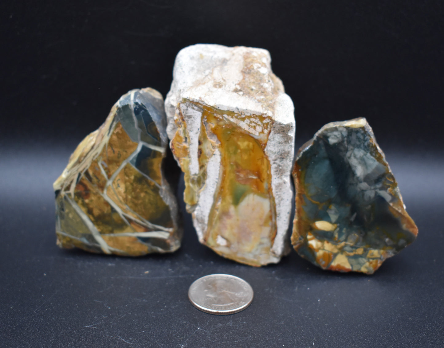 Morrisonite Polished Specimens (3)